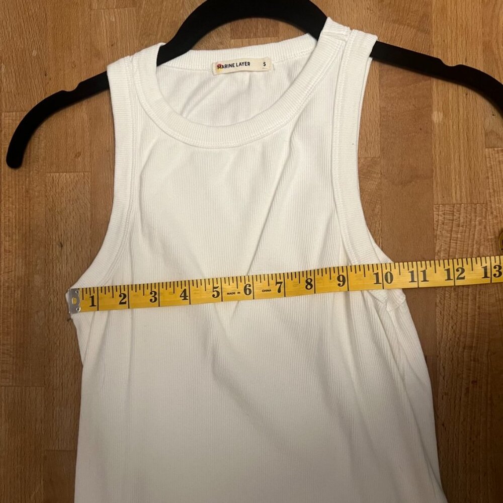 Marine Layer Ribbed Tank Top (S) - Picture 2 of 5